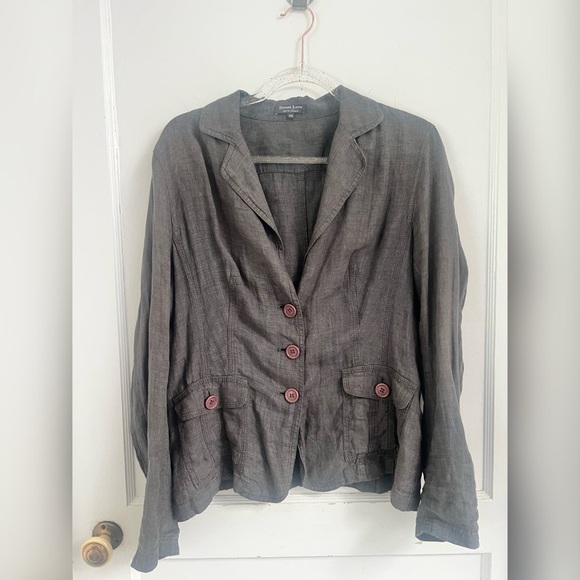 Donna Lane 100% linen breathable grey jacket
Size M - Picture 1 of 3